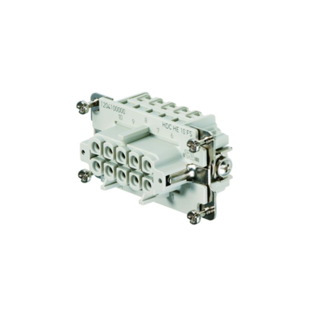 WEIDMULLER HDC HE 10 FS CONNECTOR INSERT IND. CONN. (1pc)