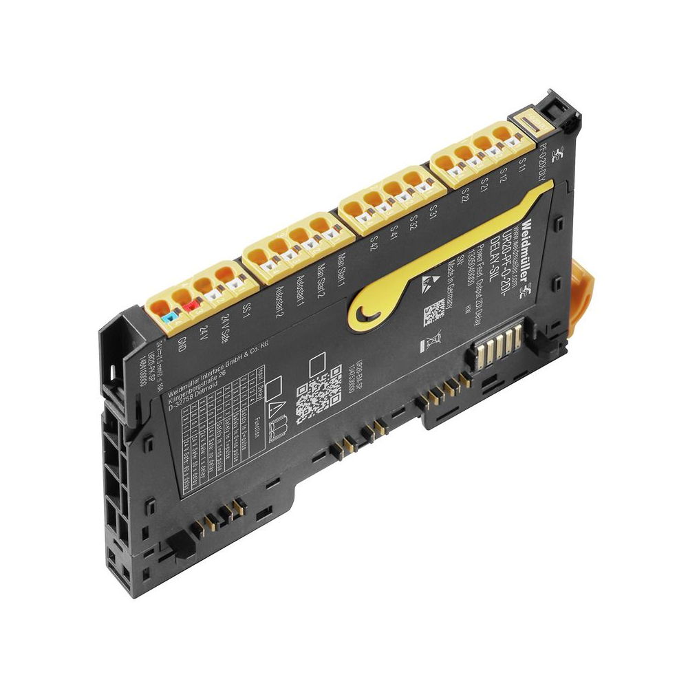 WEIDMULLER UR20-PF-O-2DI-DELAY- FIELD BUS DECENTRALISED PE (1pc)