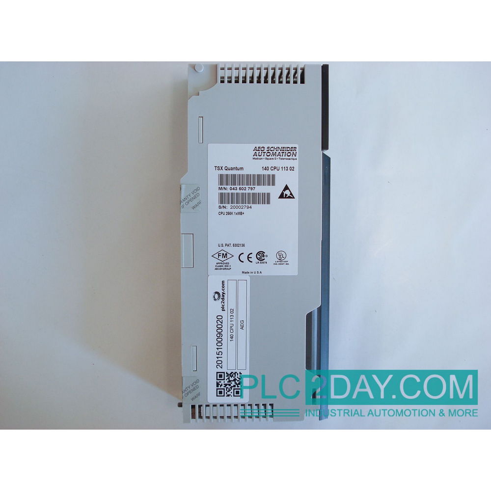 AEG Schneider 140 CPU 113 02 TSX Quantum Module — изображение 2
