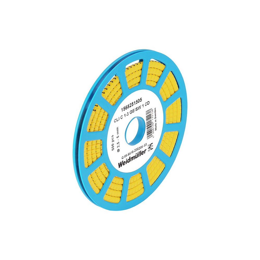 WEIDMULLER CLI C 02-3 GE/SW - C CABLE CODING SYSTEM (1pc)