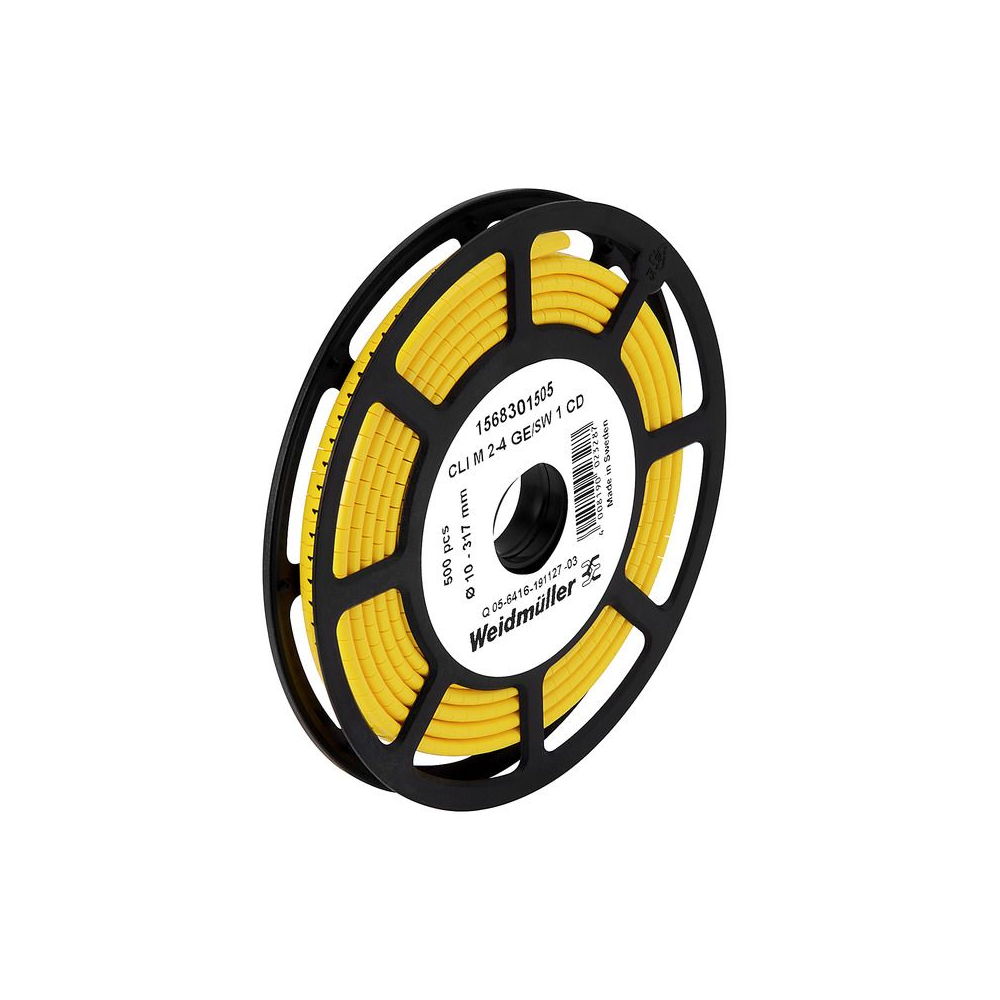WEIDMULLER CLI M 2-4 GE/SW M CD CODERING HULS M ROL 1568301661 (1pc)