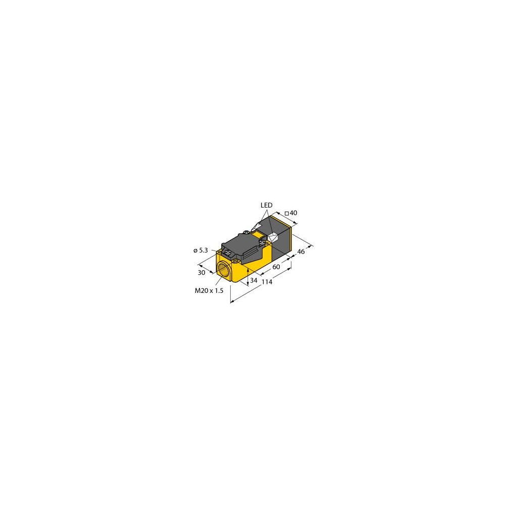 TURCK NI35-CP40-VN4X2 INDUCTIEVE SENSOR STANDARD (1pc)