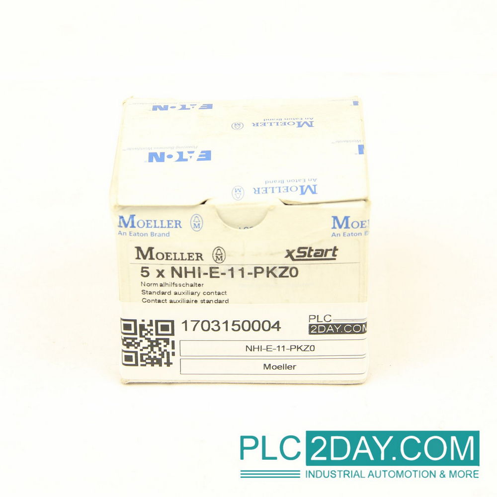 MOELLER NHI-E-11-PKZ0 Standard Auxiliary Contact (5pc)