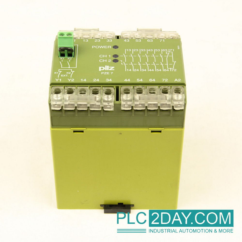 Safety Relay Module pilz 474050 pze 7 6S / 1O Used — изображение 3