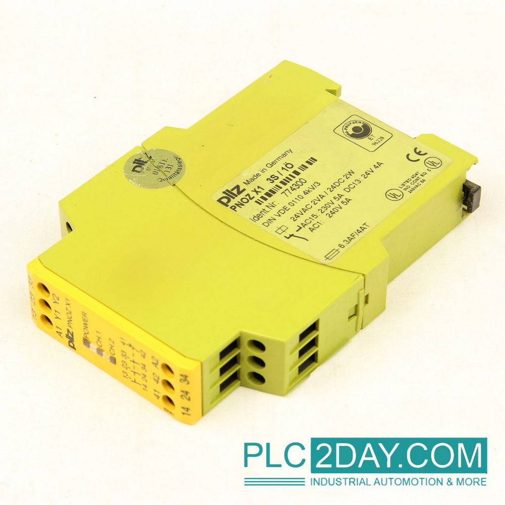 PILZ PNOZ X1 3S / 1Ö 774300 Safety Relay — изображение 3