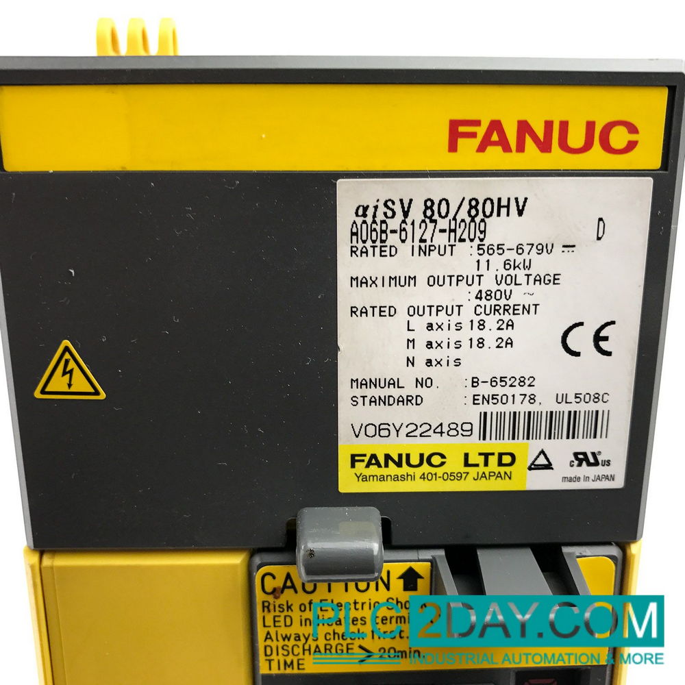 FANUC A06B-6127-H209 Servo Amplifier Module — изображение 3