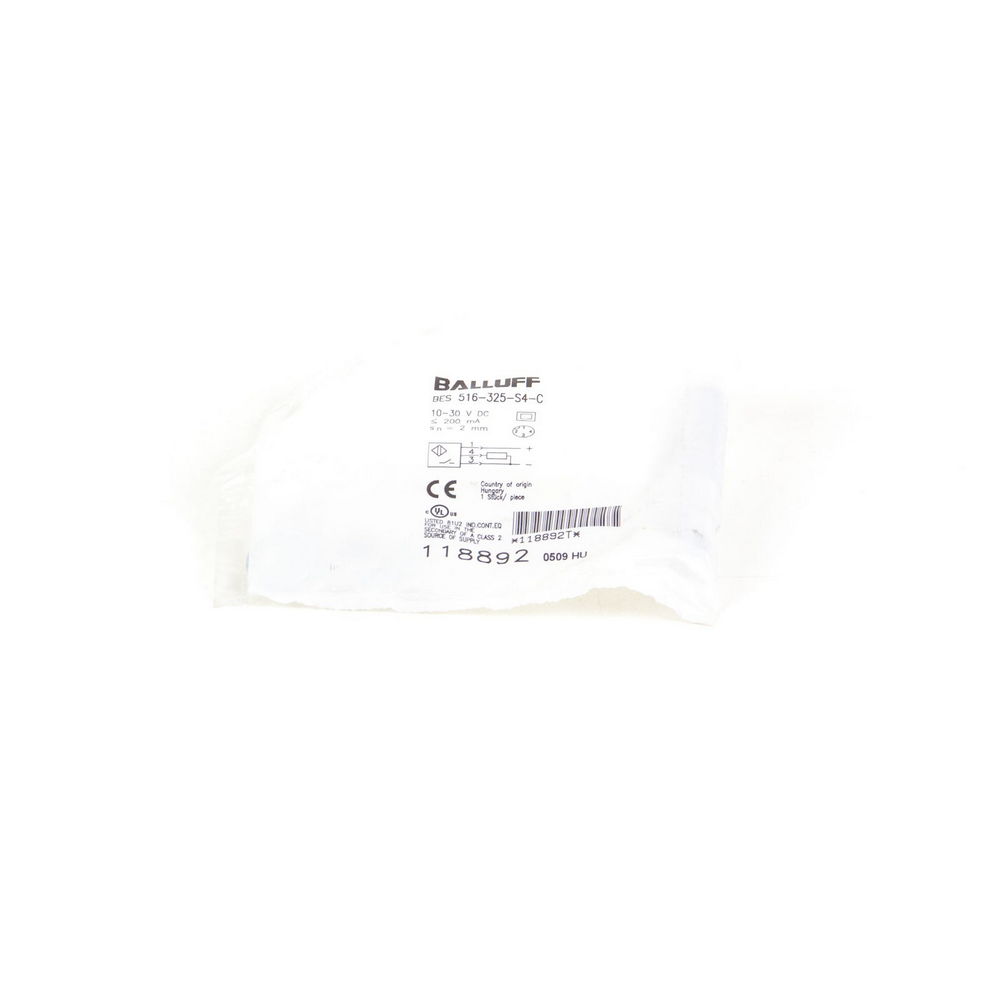BALLUFF | BES-516-325-S4-C (118892) (Lot of 2pcs) | NSFP