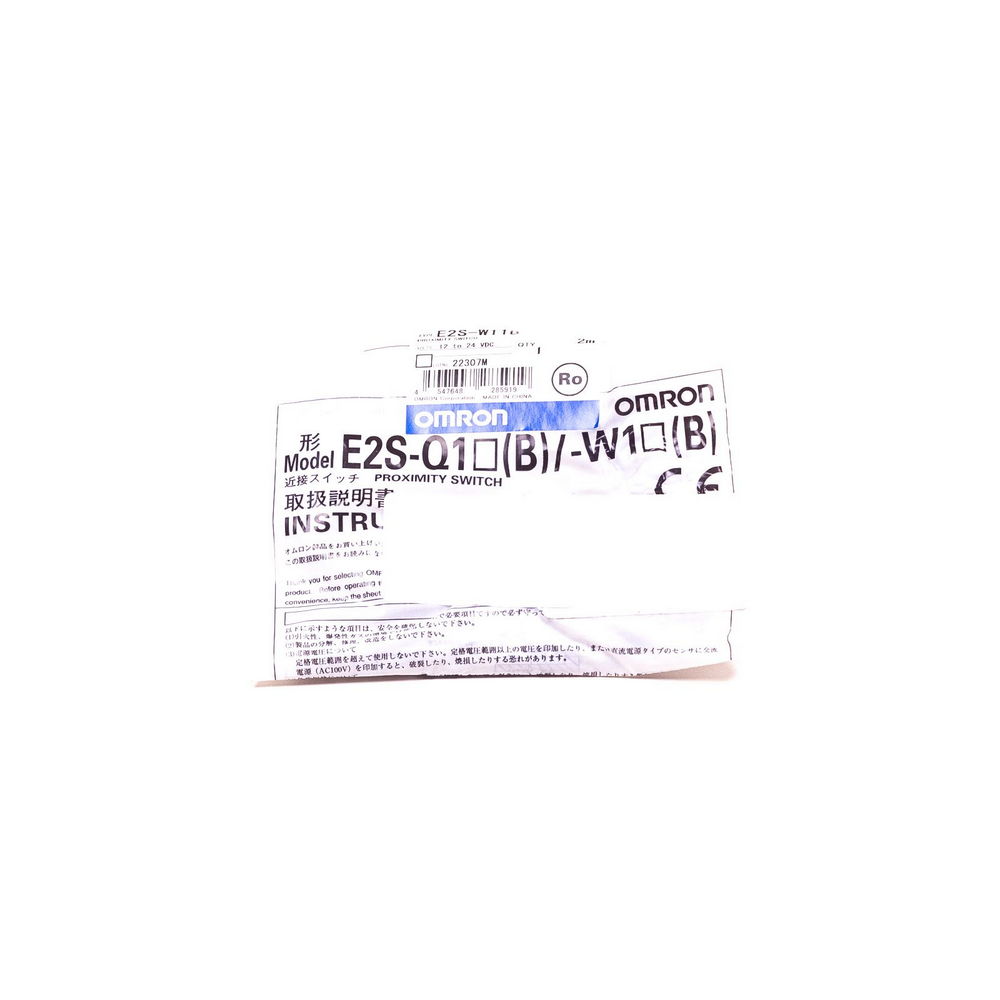 OMRON E2S-Q1 (B)/-W1 (B) Proximity Switch