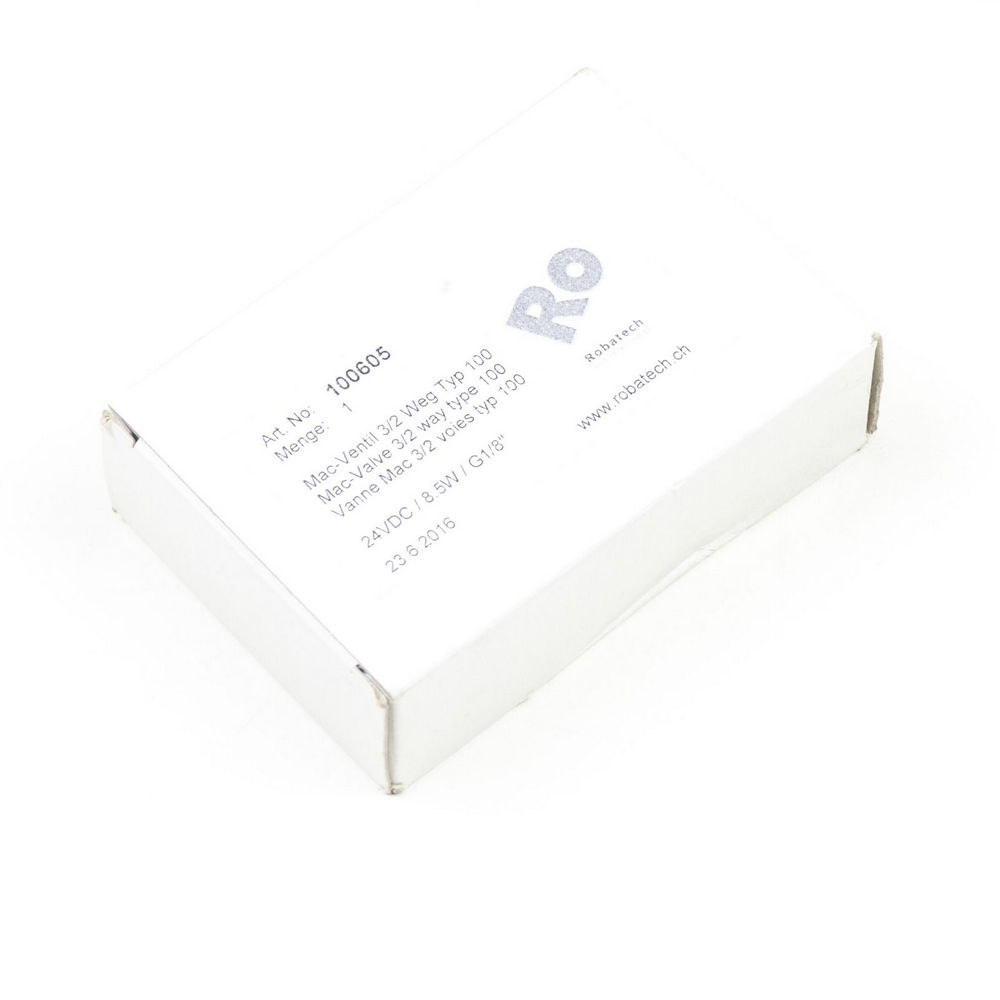 ROBATECH 100605  MAC-VALVE 3/2 WAY Type 100 ART NO. 100605