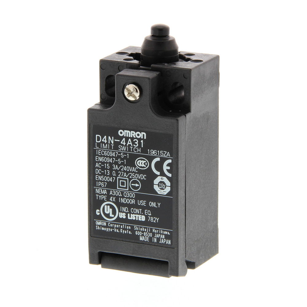 OMRON D4N1A31 EINDSCHAK KUNSTST 1WIS RECHT (1pc)