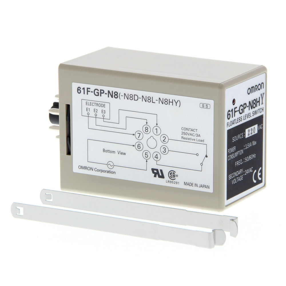 OMRON 61F-GP-N8H 230AC HOGE GEVOELIGHEID VOEDINGSEENH (1pc)