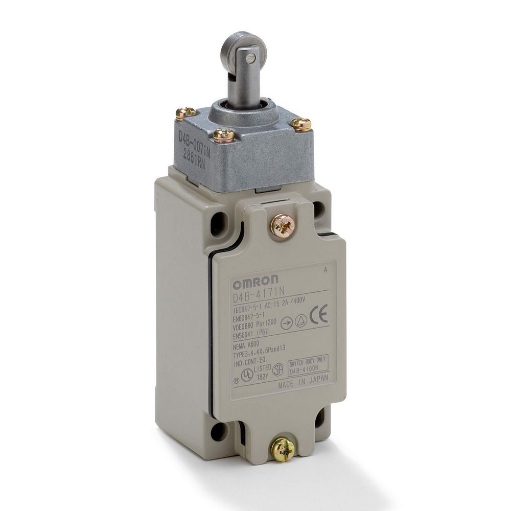 OMRON D4B4171N.1 METAAL PLUNJER RECHT MET ROL E (1pc)