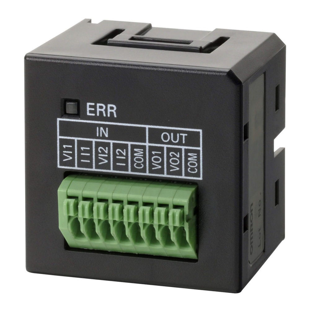 OMRON CP1WMAB221 CP OPTIESLOT UNIT 2 ANALOOG I (1pc)