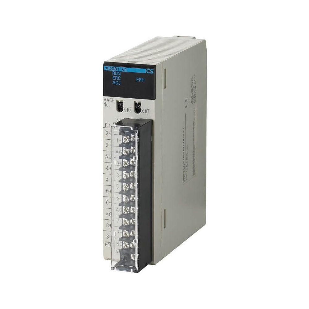 OMRON CS1WAD081V1 8 ANALOOG IN 13 BITS OMSCHAK (1pc)