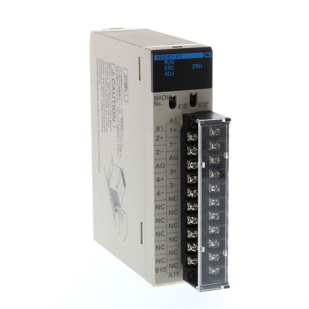 OMRON CS1WAD041V1 4 ANALOOG IN 13 BITS OMSCHAK (1pc)