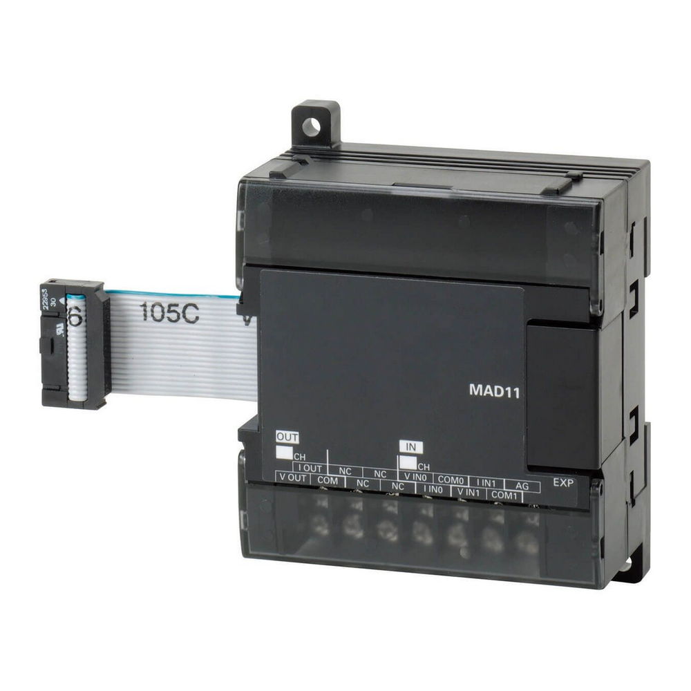 OMRON CP1WMAD11.2 CP ANALOOG 2 IN (0-10 V -10- (1pc)