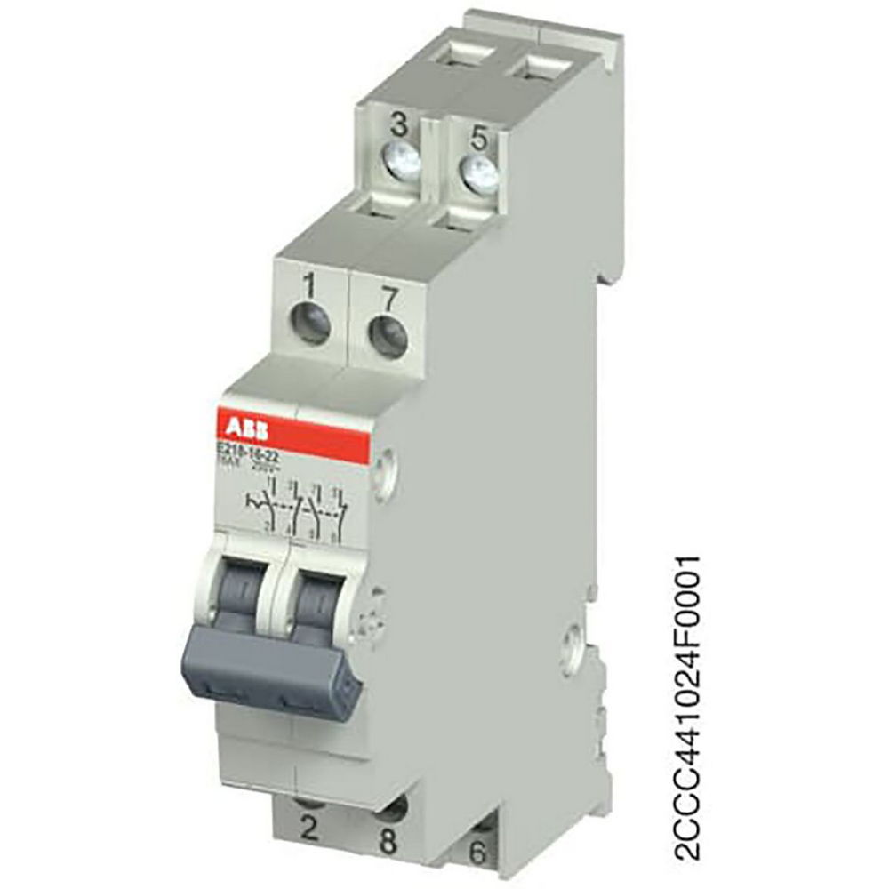 ABB E 218-16-22 SCHAK CONTR MOD 16A 2M+2V (1pc)