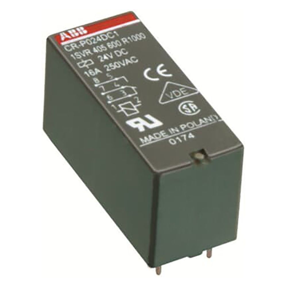 ABB CR-P012DC2 INSTEEK RELAIS A1-A2=12VDC 2 (1pc)