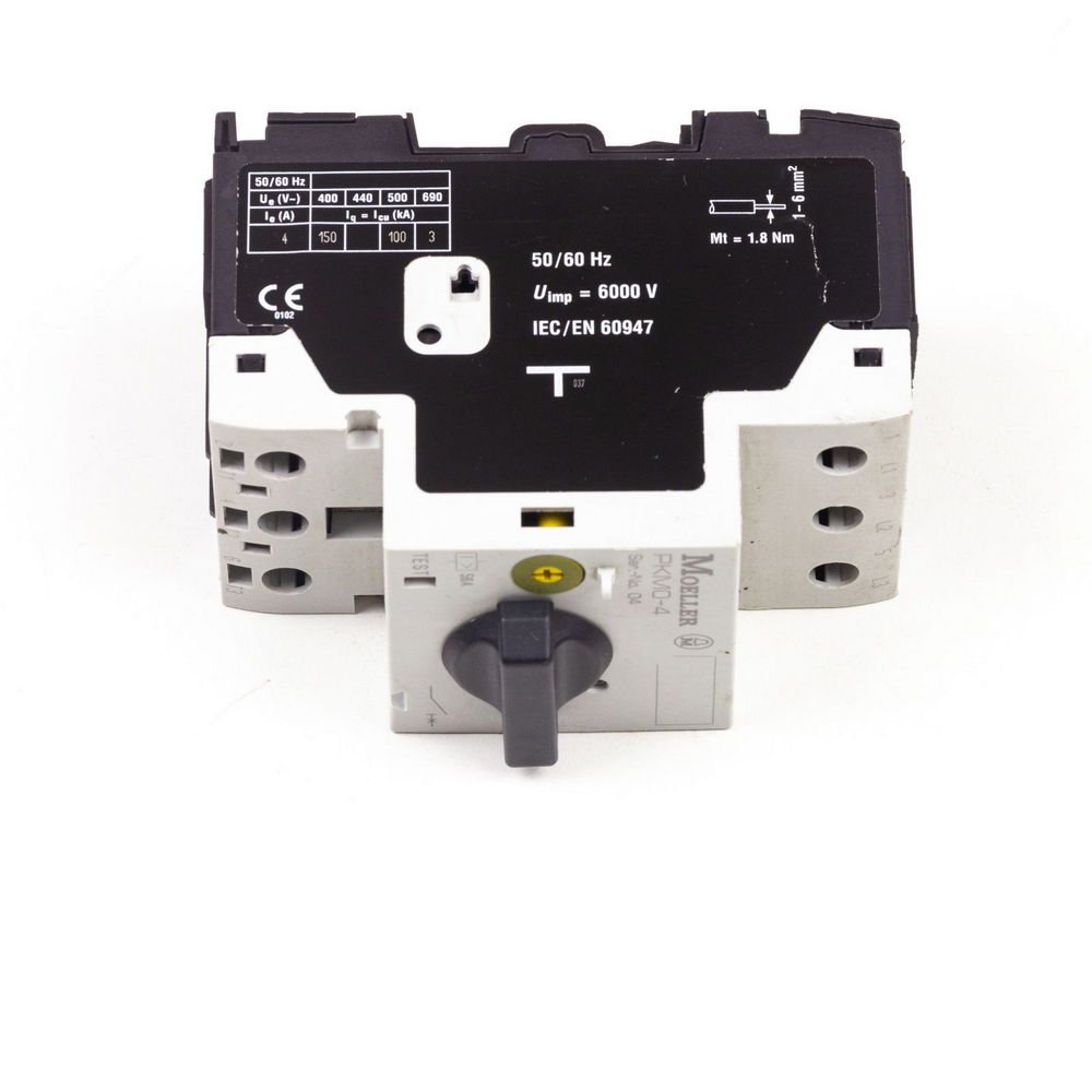 MOELLER PKM0-4, Thermal Magnetic Circuit Breaker — изображение 3