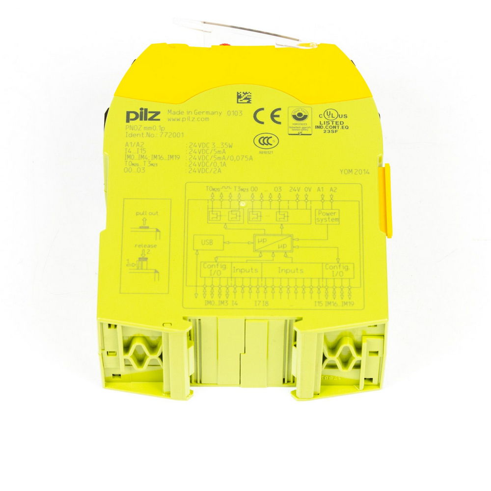 PILZ PNOZ MM0.1p 772001, Configurable safe compact controller — изображение 5