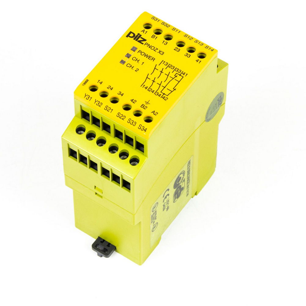 PILZ PNOZX3-230VAC/24VACDC-3n/o-1n/c-1so 774318 Safety relay — изображение 2