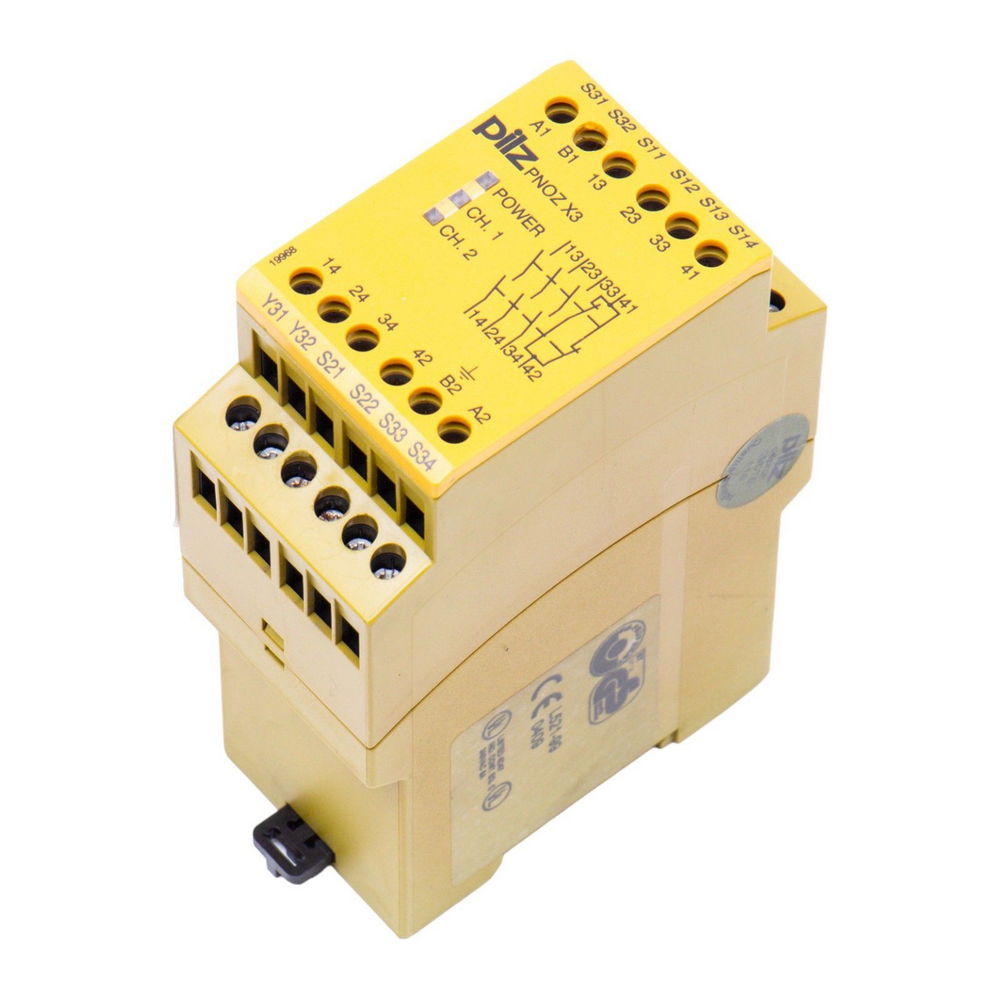 PILZ PNOZ X3 230VAC 24VDC 3n/0 1n/c 1s0 + 774318