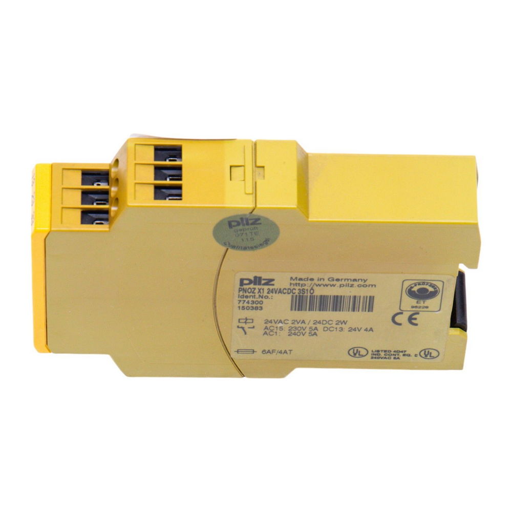 PILZ PNOZX1 24VACDC 3S10 774300 — изображение 6
