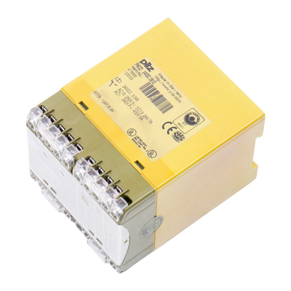 PILZ PNOZ1 24VDC 3S10 475695