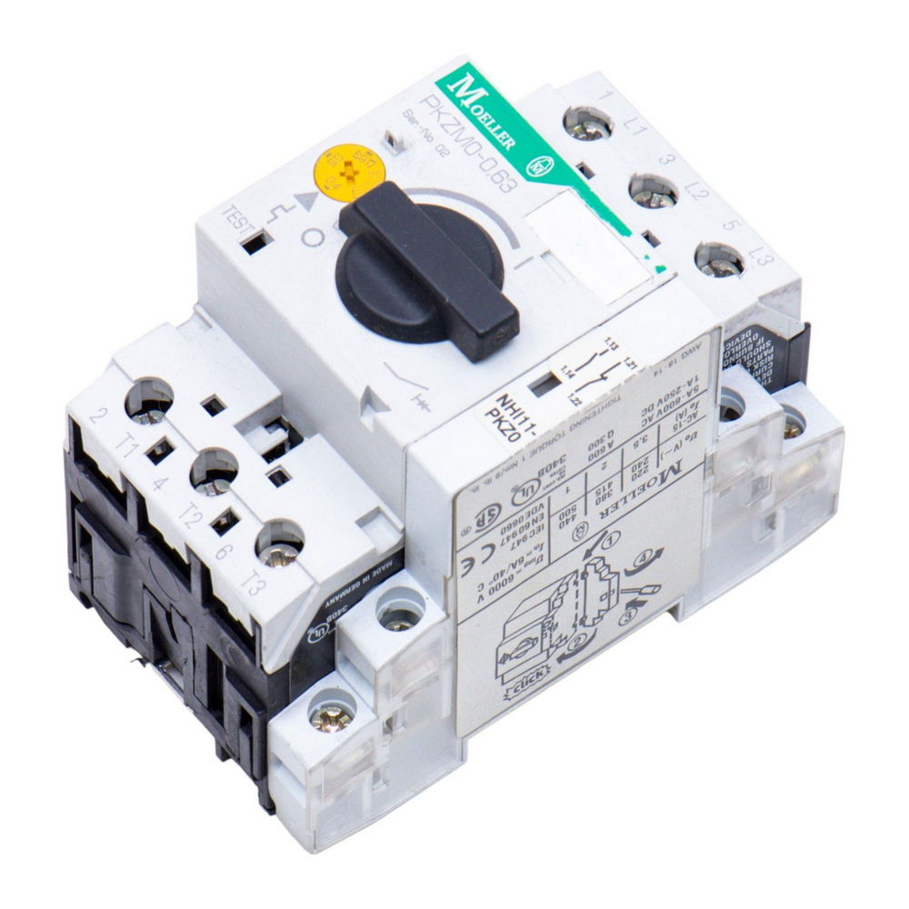 MOELLER PKZM0-0.63 + NHI11-PKZ0
