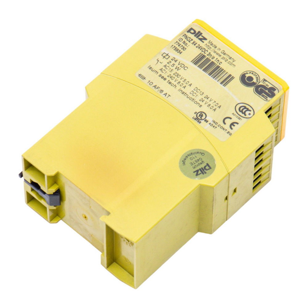 PILZ PNOZ X4 24VDC 3n/o 1n/c 774730 — изображение 4