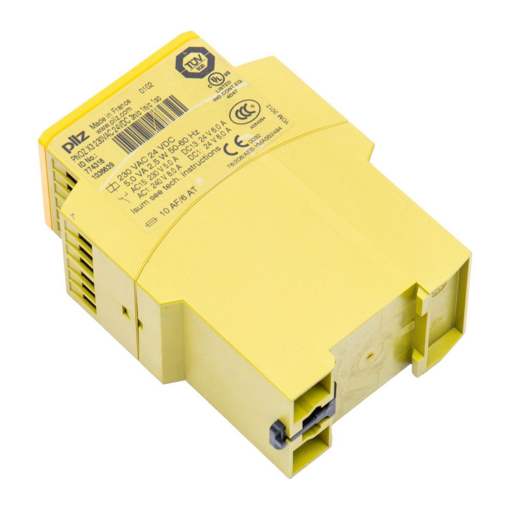 PILZ PNOZ X3 230VAC 24VDC 3n/0 1n/c 1so 774318 — изображение 6