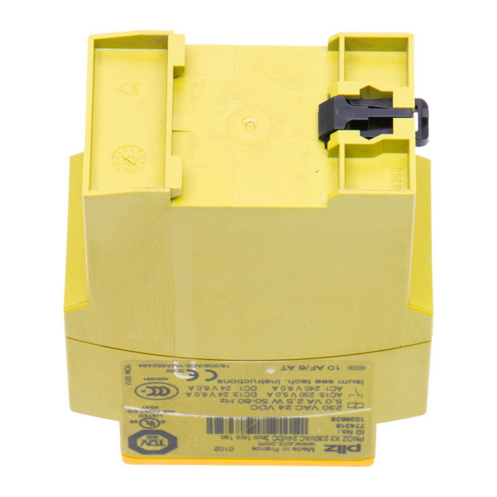 PILZ PNOZ X3 230VAC 24VDC 3n/0 1n/c 1so 774318 — изображение 9