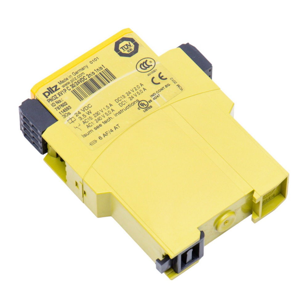PILZ PNOZ XV1P C30/24VDC 2n/o 1n/ot 787602 — изображение 6