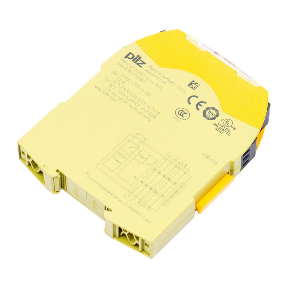 PILZ PNOZ s7 24VDC 4n/o 1n/c 750107