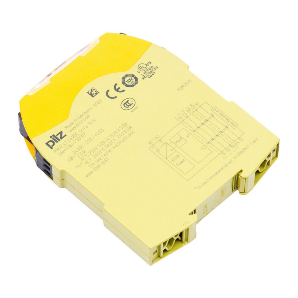 PILZ PNOZ s7 24VDC 4n/o 1n/c 750107 — изображение 4