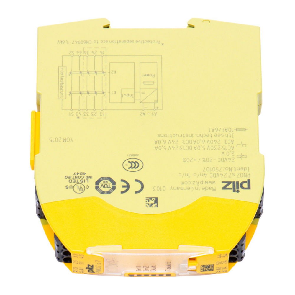 PILZ PNOZ s7 24VDC 4n/o 1n/c 750107 — изображение 6