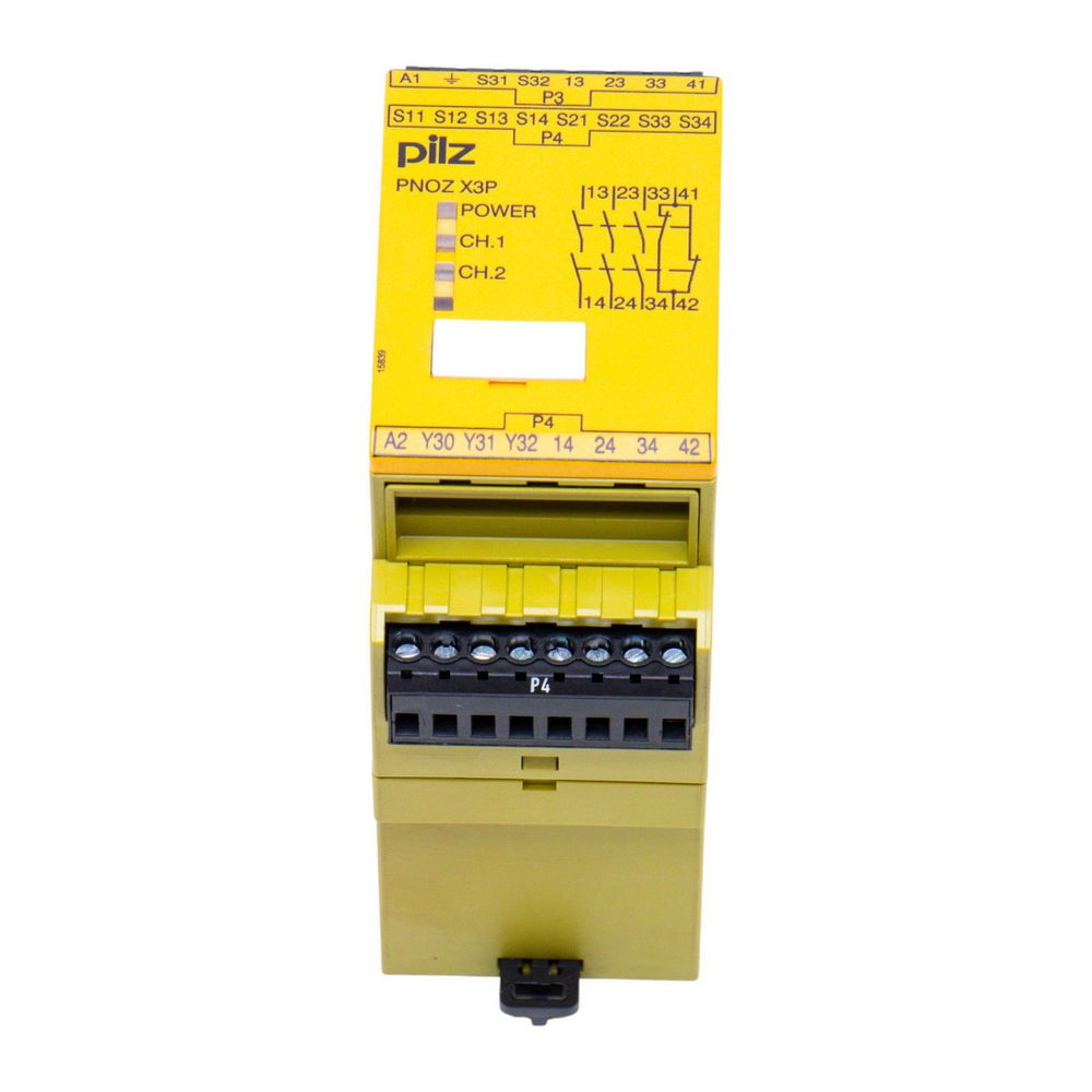 PILZ PNOZ-X3P-24-24V0VAC/DC-3n/o-1n/c-1so 777313 — изображение 2