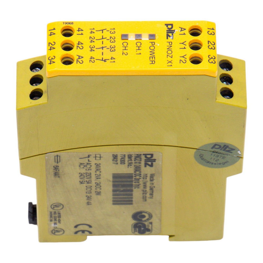 PILZ PNOZ-X1-24VAC/DC3n/o-1n/c 774300 — изображение 8