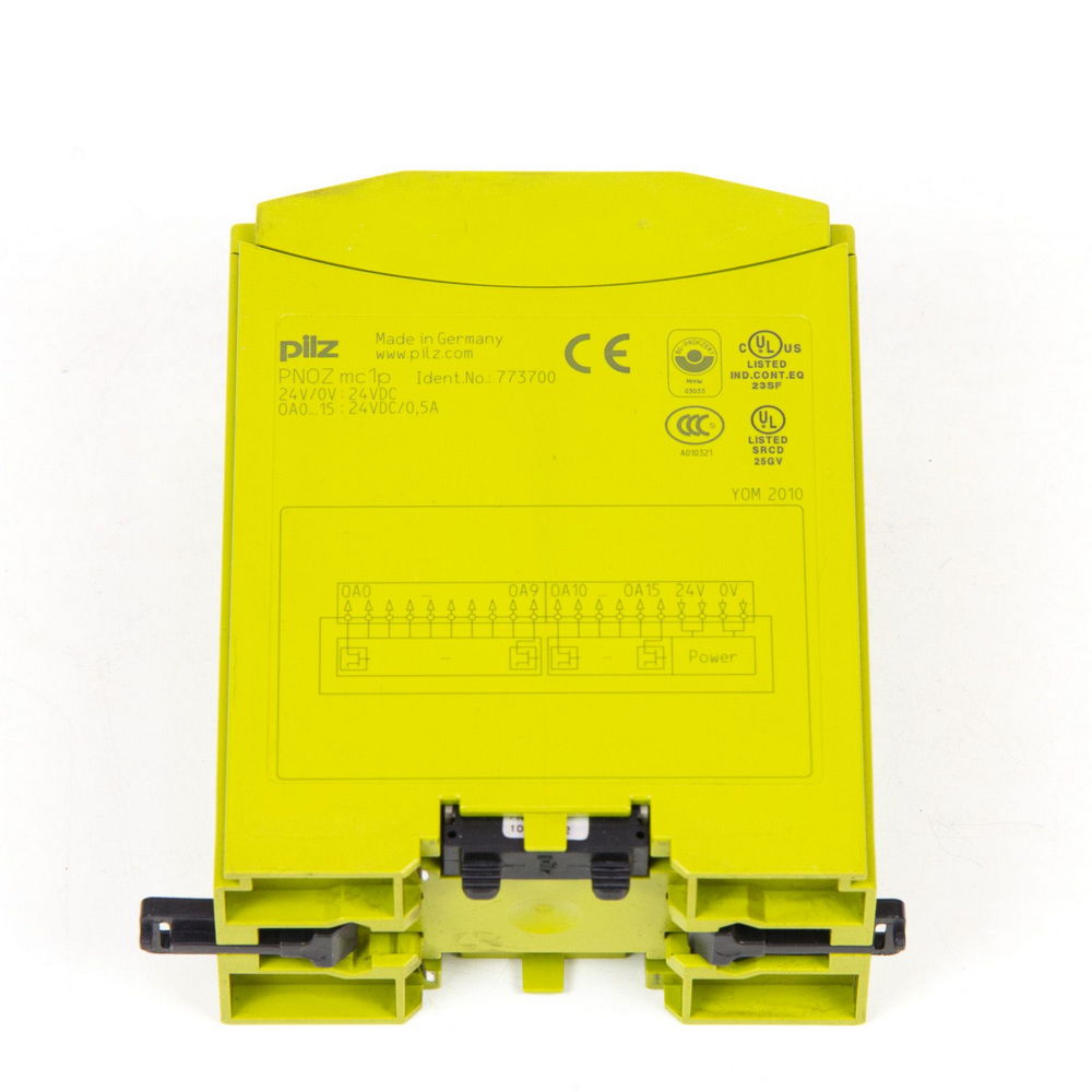 PILZ PNOZ-MC1-P (773700), Auxiliary Module: 24 VDC, W/O Connectors, 0,5 AMP — изображение 4