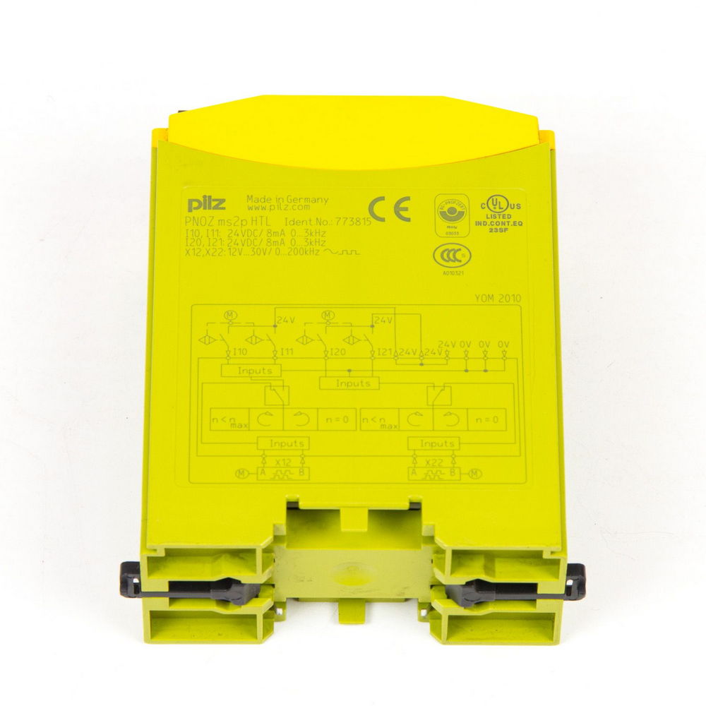 PILZ PNOZ MS2-P-HTL (773815), I/O Expansion Module: safe / RJ45 Encoder Input — изображение 4