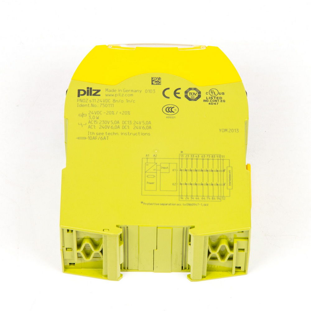 PILZ PNOZ-S11-24VDC-8N/O-1N/C (750111), Contact Expansion: Pnozsigma — изображение 4