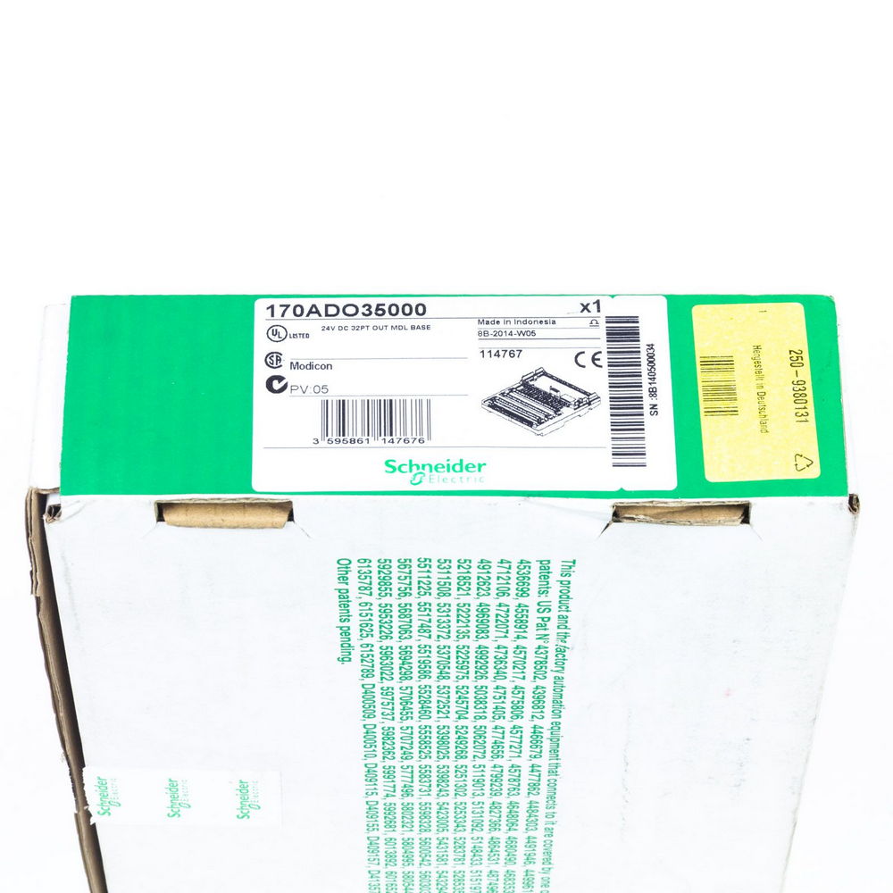 SCHNEIDER ELECTRIC 170ADO35000, Output module Modicon Momentum, 32 O — изображение 4
