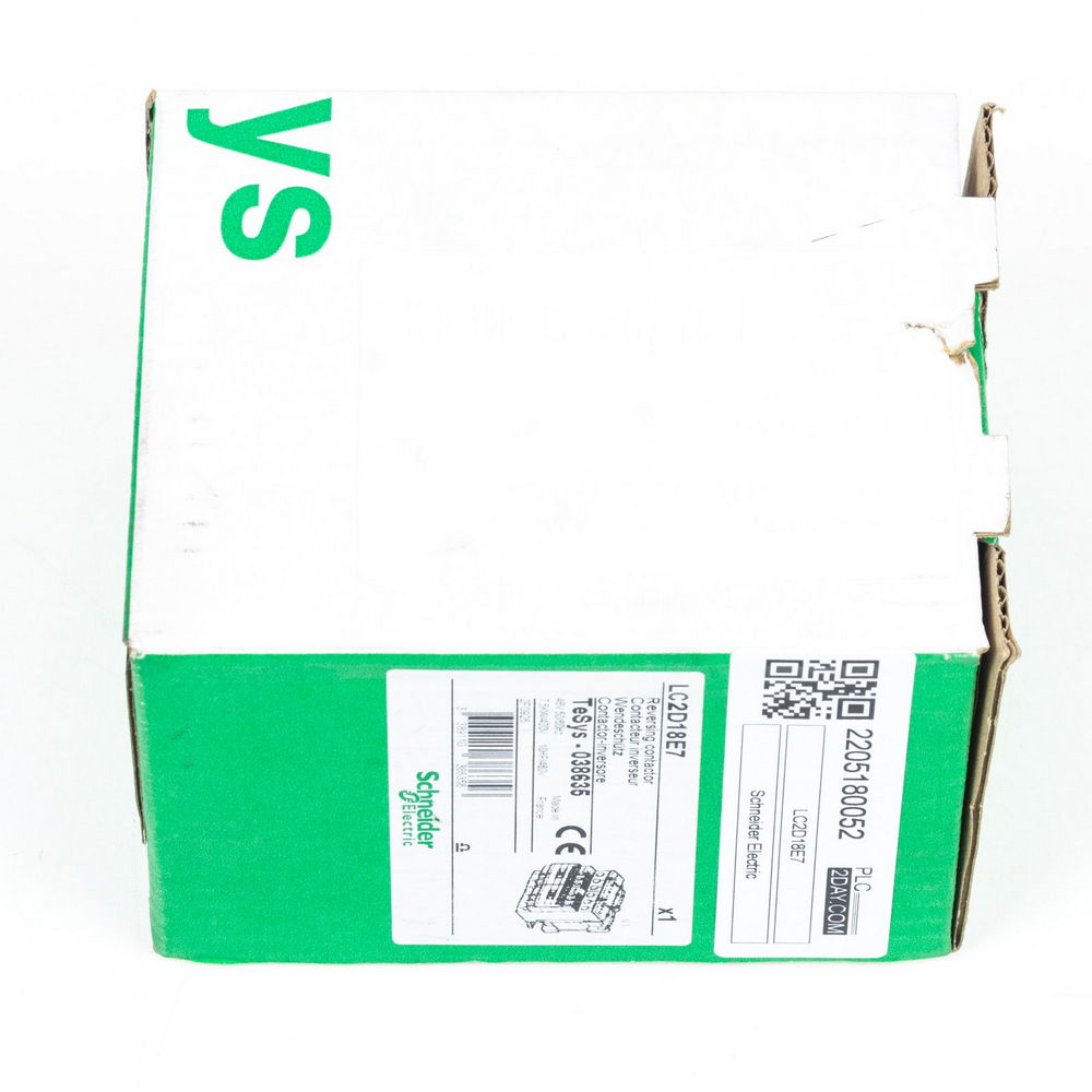 SCHNEIDER ELECTRIC LC2D18E7, Reversing Contactor 575VAC 18A IEC — изображение 4