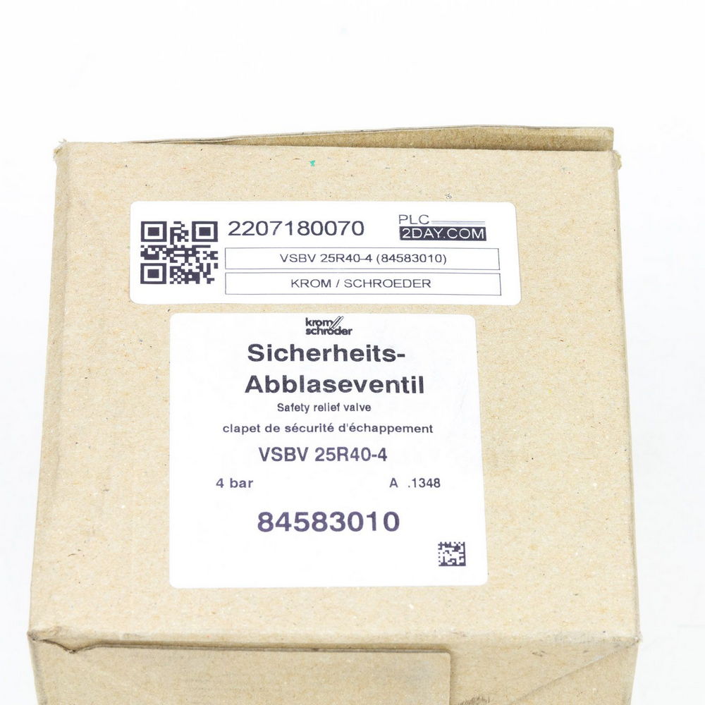 Safety Relief Valve VSBV25R404