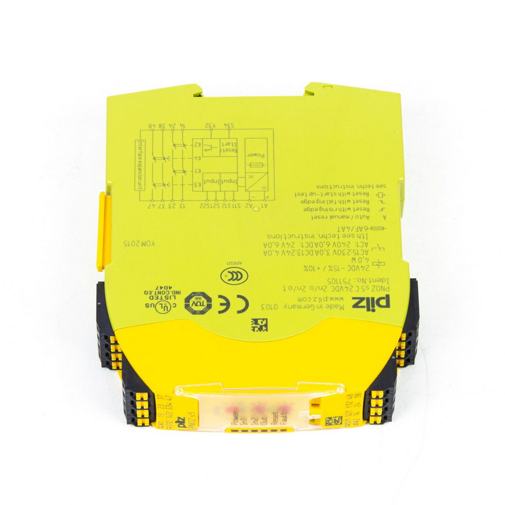 Safety relay: 6 A
