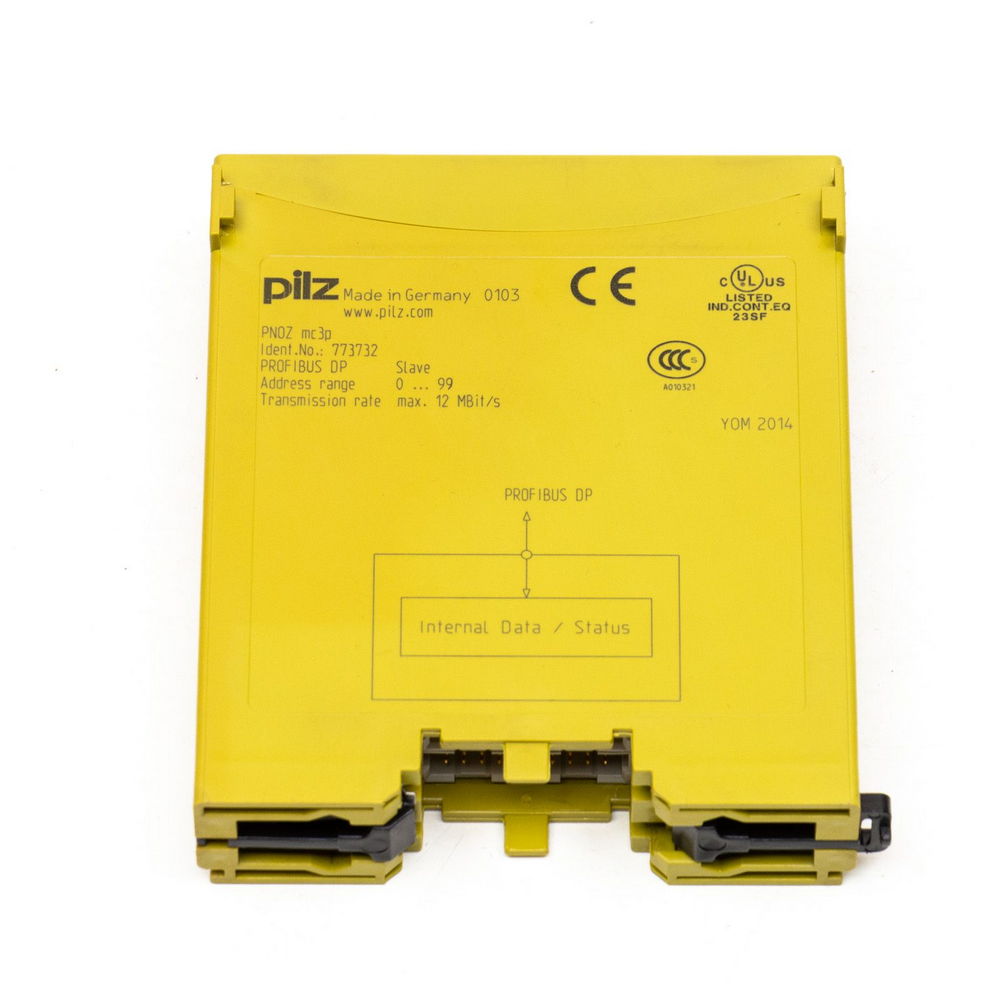 PILZ PNOZ mc3p 773732, Expansion (Fieldbus) Module: 24VDC — изображение 3