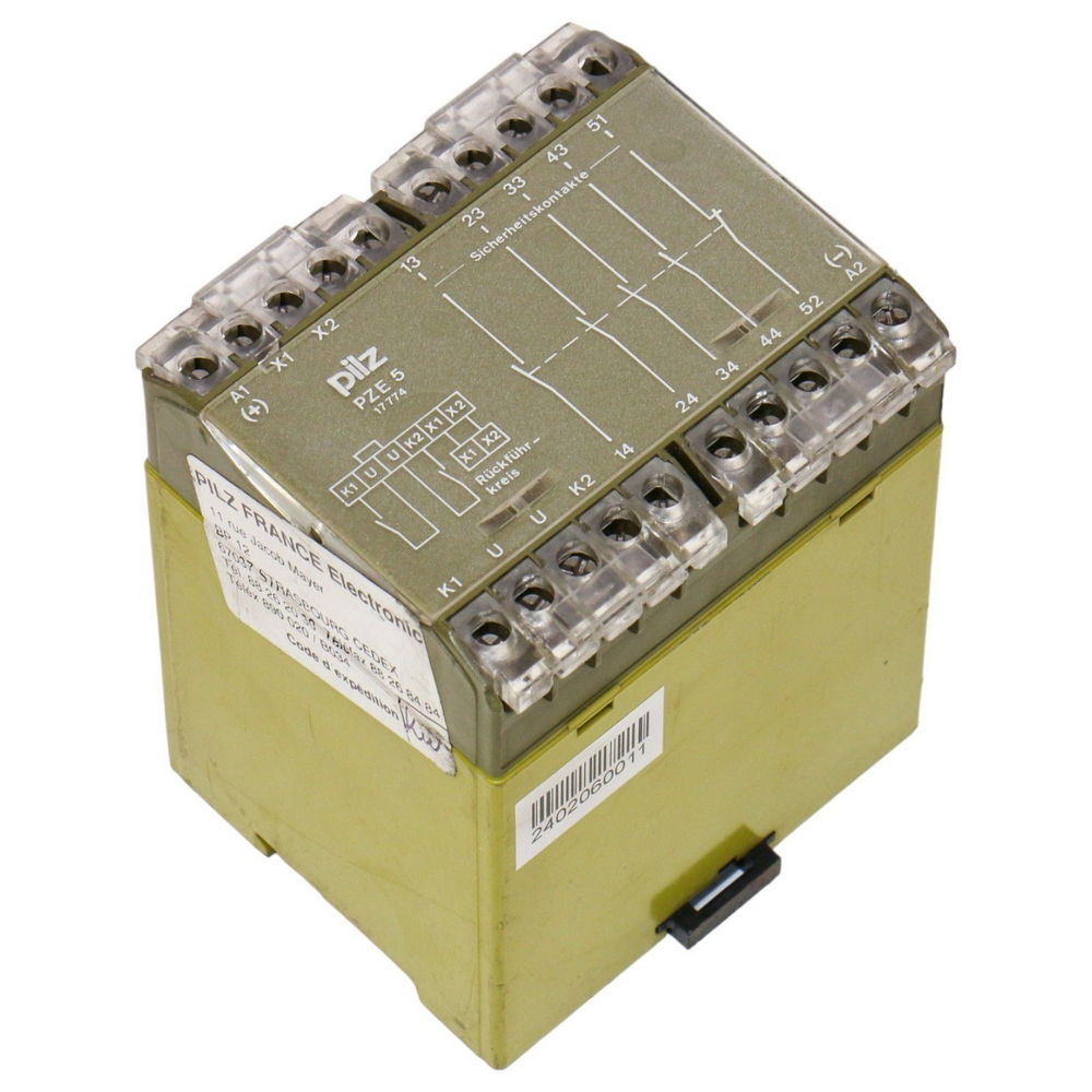 PILZ PZE/5 24VDC 4S 1o 474910