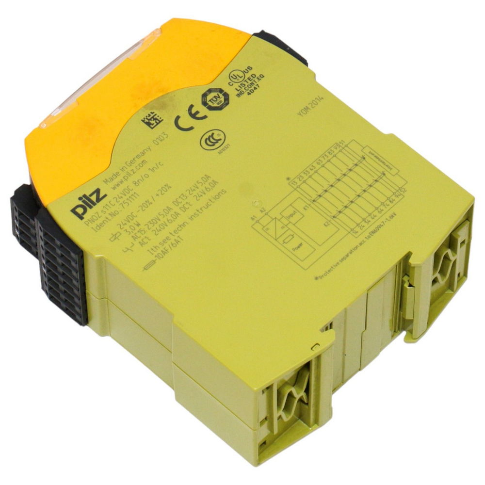 PILZ PNOZ s11C24VDC8n/o 1n/c 751111 — изображение 7
