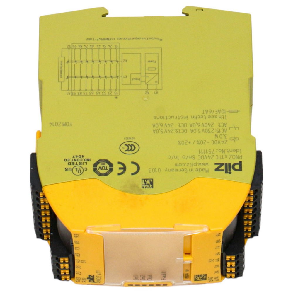 PILZ PNOZ s11C24VDC8n/o 1n/c 751111 — изображение 8