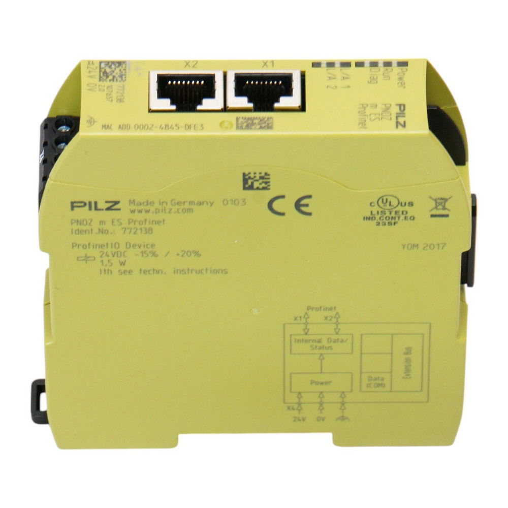 PILZ PNOZ m ES Profinet 772138 — изображение 8
